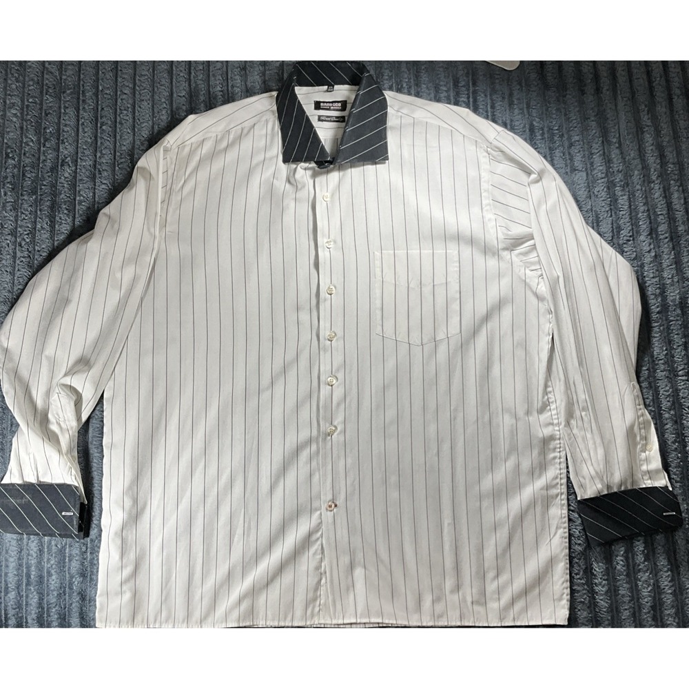 Marco Barocco Men's Long Sleeve Business/Casual/Party Shirt XXL